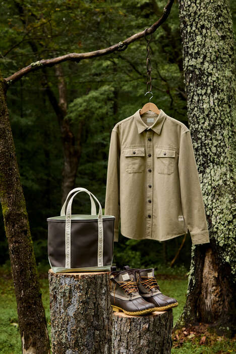Outdoor-Inspired Fashion Collections - L.L.Bean & Noah Kahan Debut the Northern Attitude Collection (TrendHunter.com)