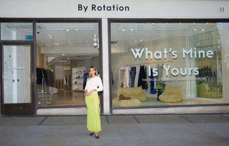 Record-Breaking Rental Pop-Ups - P2P Rental Platform By Rotation Has a Five-Storey Space in London (TrendHunter.com)