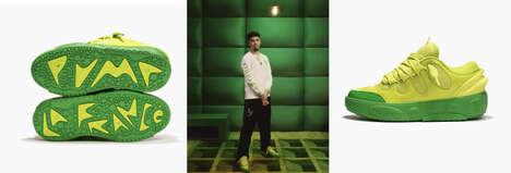 Ultra-Vibrant Sneaker Designs - PUMA Hoops Launched a New Lifestyle Sneaker — LaFrancé Assist (TrendHunter.com)