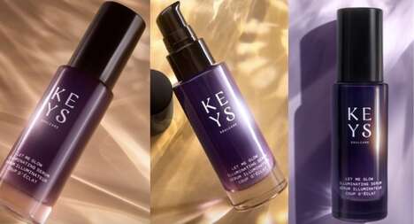 Crystal-Inspired Skincare Serums - Keys Soulcare Let Me Glow Illuminating Serum Debuted Three Shades (TrendHunter.com)