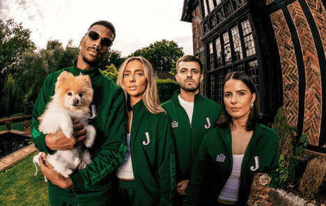Whiskey-Branded Football Tracksuits - The Jameson x Admiral Tracksuit is Retro-Inspired (TrendHunter.com)