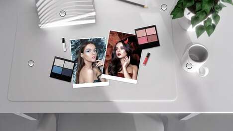 Collaboration Cosmetic Video Games - The Revlon x Redecor Fire & Ice Campaign is Interactive (TrendHunter.com)