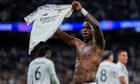 Vinícius inspires Real Madrid’s five-star fightback to floor Borussia Dortmund