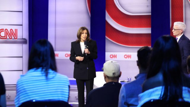 Harris does CNN town hall in lieu of Trump debate