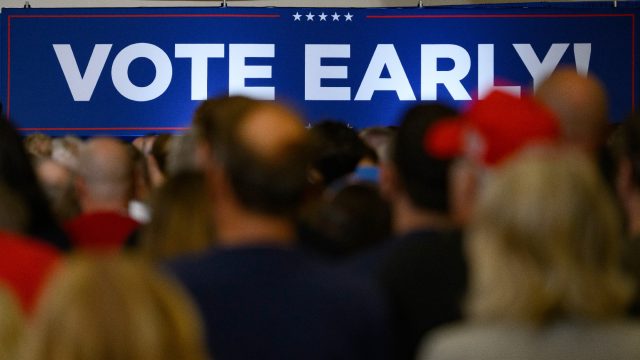 When does early voting start in swing states?