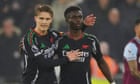 Saka and Ødegaard’s special relationship has Arsenal humming | Barney Ronay