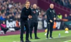 Julen Lopetegui facing two make-or-break matches as West Ham consider replacements
