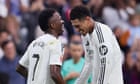 European football: Vinícius hat-trick lifts Real Madrid, Bayern scrape win