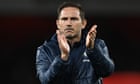 Frank Lampard returns to management with Coventry after 18 months out