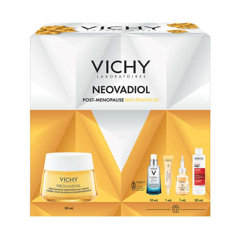 Self-Care-Centric Seasonal Sets - Vichy's Holiday Sets are Crafted for a Variety of Skin Types (TrendHunter.com)