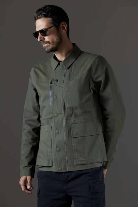 Photographer-Focused Jacket Designs - Leica and Aether Join Forces to Create the Reporter Jacket (TrendHunter.com)