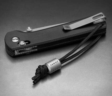 Elegant EDC Lanyard Accessories - The James Brand Alder Bead & Lanyard Works with Many Tools (TrendHunter.com)