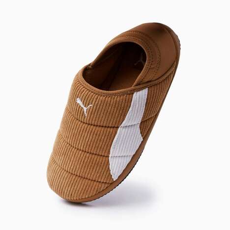 Ribbed Padded Sporty Slip-Ons - PUMA Introduces a Look at the Tuff Padded Slippers (TrendHunter.com)