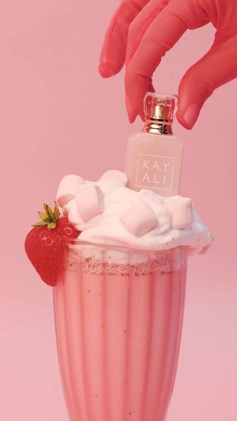 Pink Marshmallow Fragrances - Yum Boujee Marshmallow 81 Blends Sweet Strawberry & Sugary Warmth (TrendHunter.com)