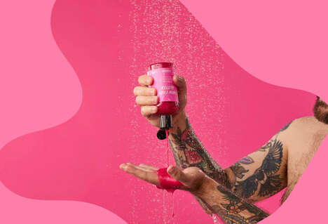 Dupe-Inspired Shower Gels - Lush Created Four New Versions of Its Iconic Snow Fairy Shower Gel (TrendHunter.com)