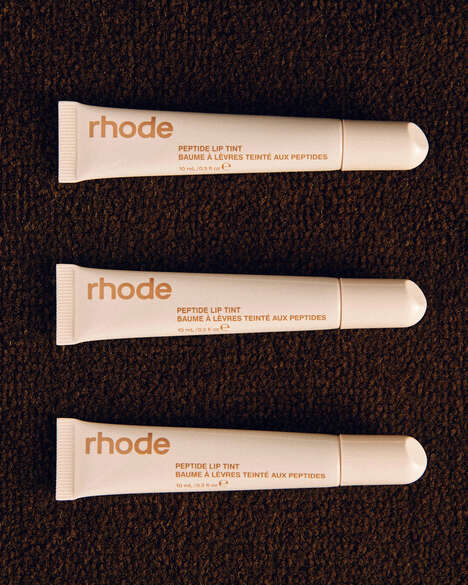 Sweet Treat-Inspired Lip Treatments - Rhode Launches Cinnamon Roll-Inspired Peptide Lip Treatment (TrendHunter.com)