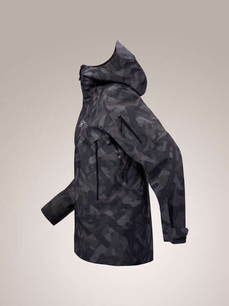Camouflage-Print Technical Fashion - Arc'teryx Introduces a New Capsule Highlighting the Grottoflage (TrendHunter.com)