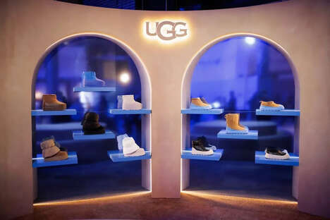 Multi-Sensory Shoe Pop-Ups - The Ugg Feel House Concept was Co-Curated by Post Malone (TrendHunter.com)