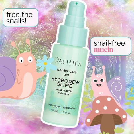 Slime-Inspired Skincare Gels - Pacifica's Hydrodew Slime is a Vegan Alternative to Snail Mucin (TrendHunter.com)