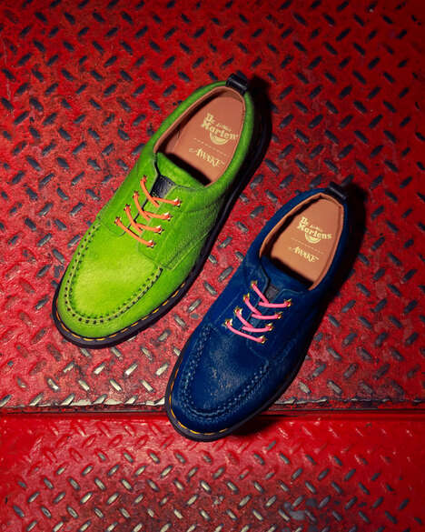 Cumbia Culture-Inspired Footwear - Dr. Martens and Awake NY Join on their First Collaboration (TrendHunter.com)