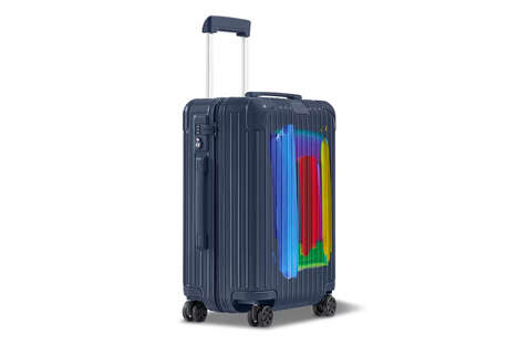 Artist-Interpreted Suitcases - The Ptolemy Mann x RIMOWA Cabin Threshold is Limited to 1,000 (TrendHunter.com)