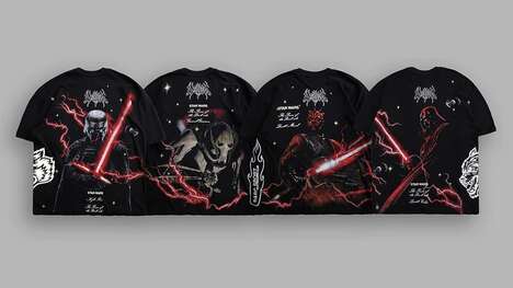 Dark Sci-Fi Capsules - Darc Sport Introduced a Star Wars Collection Featuring Over 100 Pieces (TrendHunter.com)