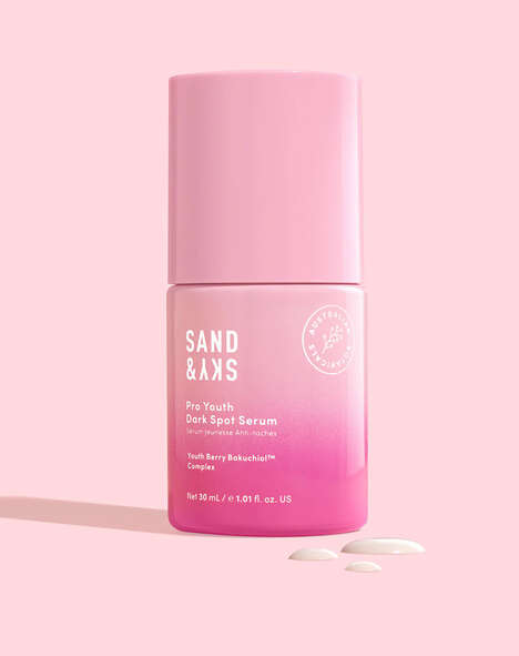 Alternative Prejuvenation Serums - Sand&Sky's Pro Youth Dark Spot Serum is Formulated with Bakuchiol (TrendHunter.com)