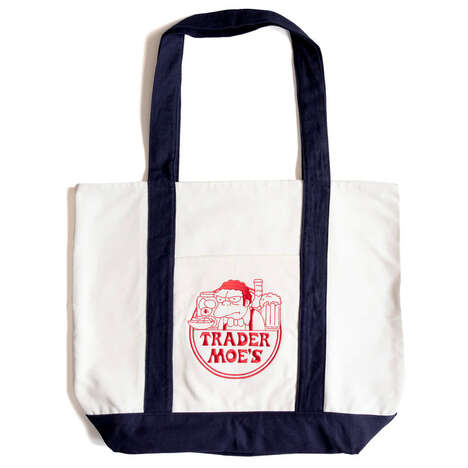 Cartoon-Inspired Iconic Totes - The Trader Moe's Canvas Tote Bag Features The Simpsons' Moe Szyslak (TrendHunter.com)