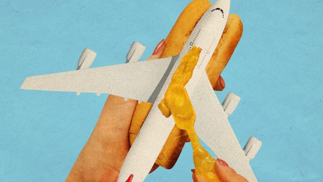 Airplane food is reportedly getting much worse