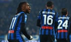 European football: Lookman’s late winner sends Atalanta top of Serie A