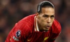 Irreplaceable Virgil van Dijk remains Liverpool’s keystone and spirit animal | Barney Ronay