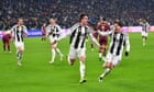 Vlahovic sparks Juventus to leave Manchester City deep in trouble