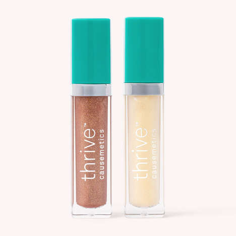 Limited-Edition Lip Duos - The Holiday Limited-Edition Lip Topper Duo Has a Shimmer Effect (TrendHunter.com)