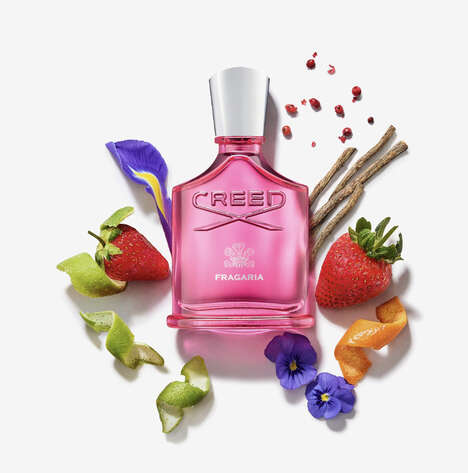 Feminine Sophisticated Luxe Fragrances - The House of Creed Launches the Vibrant Fragaria Fragrance (TrendHunter.com)