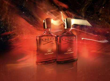 Exquisite Leathery Enchanting Fragrances - Creed's Amber Universe Comprises of Centaurus & Delphinus (TrendHunter.com)