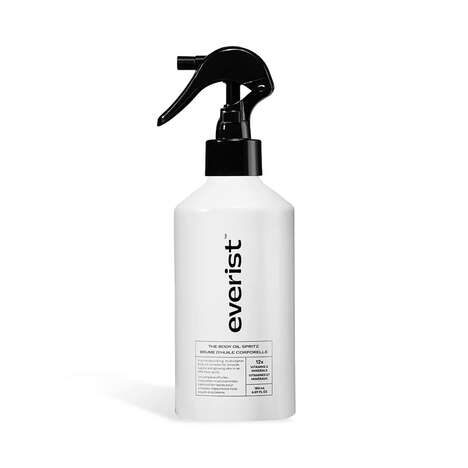Convenient Moisturizing Sprays - The Everist Body Oil Spritz is an Effortless Path to Glowing Skin (TrendHunter.com)