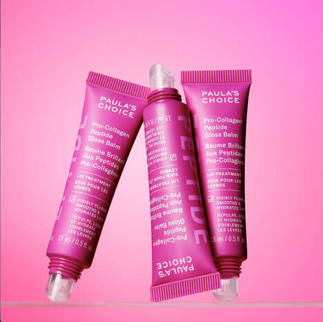 Three-In-One Lip Products - Paula's Choice's Pro-Collagen Peptide Gloss Balm is Clinically Proven (TrendHunter.com)