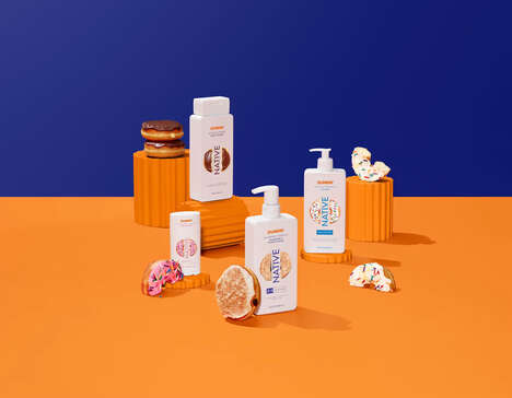 Donut-Scented Bodycare Collections - Native x Dunkin' Turns Daily Personal Care into a Special Treat (TrendHunter.com)