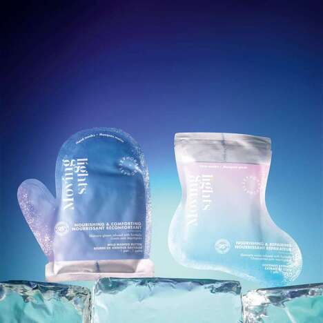Playfully Shaped Masks - The Sephora Nourishing & Repairing Hand and Foot Masks are Limited-Editions (TrendHunter.com)