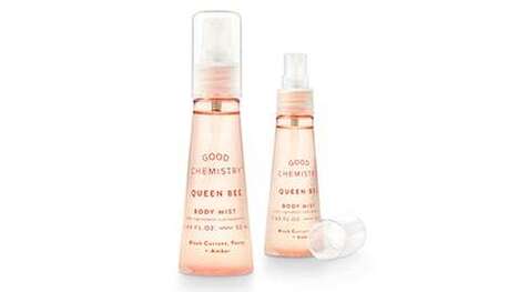 Layering-Friendly On-the-Go Fragrances - Good Chemistry Queen Bee Body Mist Comes in a New Size (TrendHunter.com)