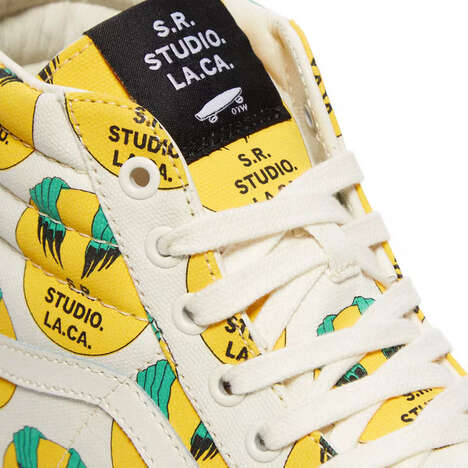 Dynamic Graphic Skate Sneakers - S.R. STUDIO. LA. CA. and OTW By Vans Join on a Sneaker (TrendHunter.com)