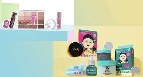K-Beauty Streaming Series Cosmetics - This Squid Game Beauty Collection Celebrates Season Two (TrendHunter.com)
