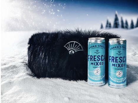 Après Ski-Focused Cocktail Campaigns - The Fresca™ Mixed Muff Will Improve the Après Ski Experience (TrendHunter.com)
