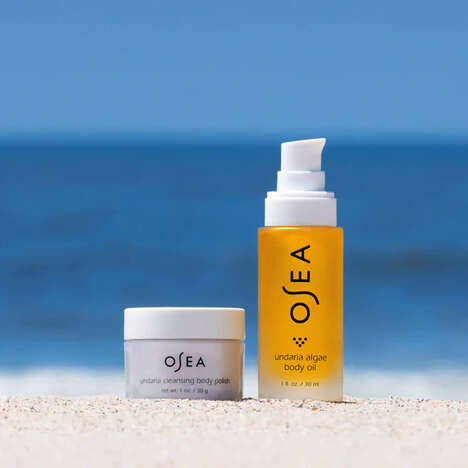 Seaweed-Powered Body Care - OSEA's Smooth & Glow Undaria Duo Contains Ingredients for Radiant Skin (TrendHunter.com)