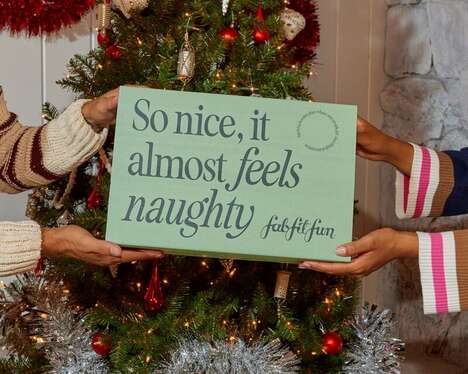 Curated Seasonal Boxes - The FabFitFun Winter Seasonal Box Boasts Essential Gift Items (TrendHunter.com)