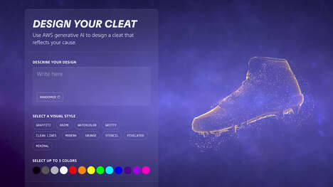 Ultra-Personalized AI-Backed Campaigns - The AWS x NFL My Cause My Cleats Campaign is Innovative (TrendHunter.com)