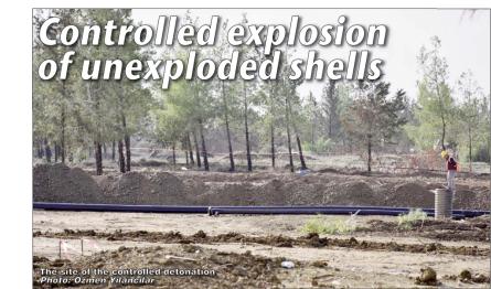 12/7/2024: News: Controlled explosion of unexploded shells