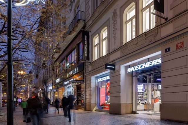 Footwear brand Skechers launches premium flagship store in Prague