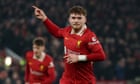 Harvey Elliott fends off 10-man Lille to leave Liverpool in seventh heaven