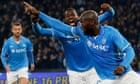 European football: Napoli end Juventus’ unbeaten record, Bayern open gap at top